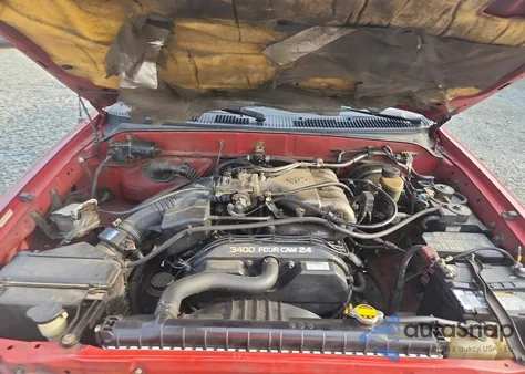 1998 Toyota Tacoma V6 из США, поврежденный, VIN 4TAWN72NXWZ135791